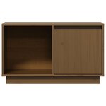 vidaXL Meuble TV Marron miel 74x35x44 cm Bois de pin massif