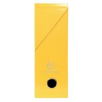 Boite Transfert Dos 90mm Iderama - Jaune - X 5 - Exacompta