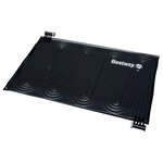 Bestway Tapis de chauffage solaire pour piscine Noir 110 x 171 cm PVC