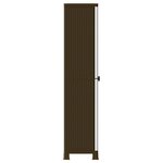 vidaXL Armoire en plastique 68x39x171 5 cm Design de rotin
