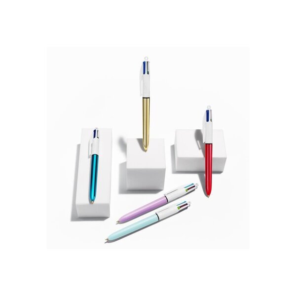 BIC Pastel Dream - Pastel geschenkdoos - 7 Balpennen/4 Fineliners/4 markeerstiften en 1 notitieboekje
