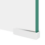 Vidaxl meuble tv / pour moniteur 100 x 30 x 13 cm verre transparent