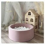 Piscine à balles Trinity 90 cm rose + 150 balles