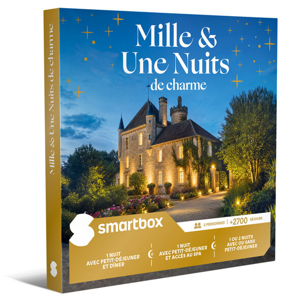 SMARTBOX - Coffret Cadeau Mille & Une Nuits de charme -  Séjour