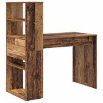 vidaXL Bureau Bois ancien 113 x 54 x 120 cm Bois d'ingénierie