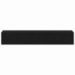vidaXL Ensemble meuble TV 2 Pièces Chêne noir 100 x 30 x 30 cm