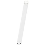 vidaXL Pieds de table à manger en U 2 pièces Blanc 60 x (72-73) cm Acier