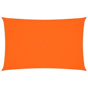 vidaXL Voile de parasol tissu oxford rectangulaire 5x8 m orange