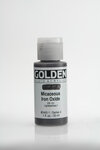 Peinture acrylic fluids golden iv 30ml iridescent oxyde fer mica.