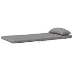 vidaXL Coussins de chaise adirondack lot de 2 gris tissu oxford