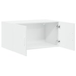 vidaXL Armoire murale blanc 80x42 5x40 cm bois d'ingénierie