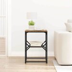 vidaXL Table d'appoint Bois ancien 41 x 40 x 60 cm