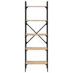 vidaXL Bibliothèque à 5 niveaux chêne sonoma 56x31 5x174 cm