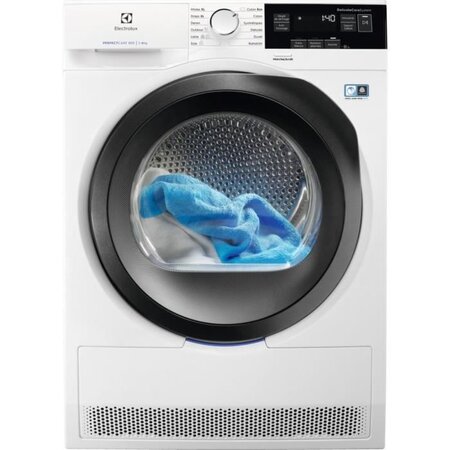 Sèche-linge pompe à chaleur ELECTROLUX EW8H4823RO - 8 kg - Induction - Classe A++ - Blanc