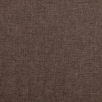 vidaXL Rideau occultant d'aspect de lin avec crochets Taupe 290x245 cm