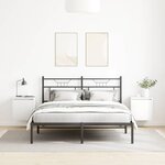 vidaXL Tables de chevet murales 2 Pièces blanc 38x34x40 cm