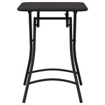 vidaXL Table bistrot Anthracite 55 x 55 x 72 5 cm