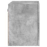 vidaXL Meubles TV muraux 2 Pièces gris béton 40 5x30x40cm bois ingénierie