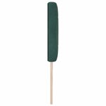 vidaXL Tête de Lit en Velours Argyle Manuel Vert foncé 180 cm Velours