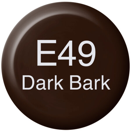 Encre Various Ink pour marqueur Copic E49 Dark Brown
