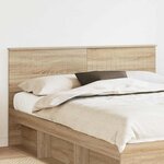 vidaXL Tête de lit Chêne Sonoma 160 cm Bois d'ingénierie