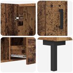 vidaXL Buffet Bois Ancien 100 x 36 x 60 cm Bois d'ingénierie