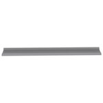 vidaXL Étagères murales 2 Pièces Gris 115x9x3 cm