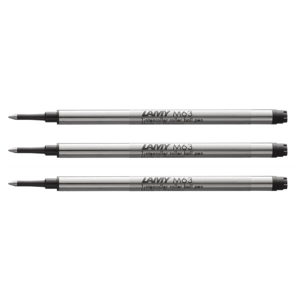Recharge pour Stylo Roller M63 Pointe Moyenne Noir x 3 LAMY