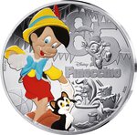 France 10 Euros Pinocchio 2025 BE - Argent Colorisée Disney