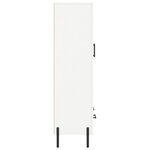 vidaXL Buffet haut blanc 69 5x31x115 cm bois d'ingénierie