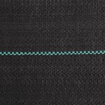 vidaXL Membrane anti-mauvaises herbes noir 1 5x200 m PP