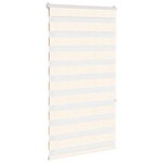 vidaXL Store zèbre beige marbré largeur du tissu 65 9 cm polyester
