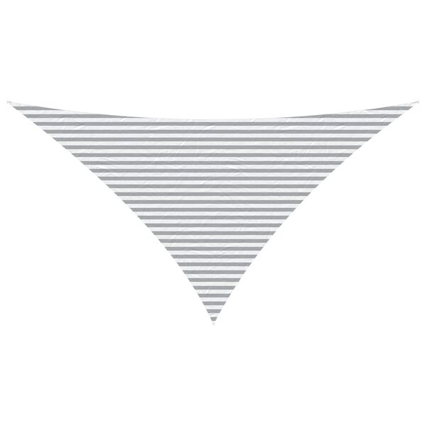 vidaXL Voile d'ombre Gris clair et blanc 7 x 5 x 5 m