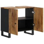 vidaXL Meuble d'évier 62x33x58 cm bois de manguier et d'ingénierie