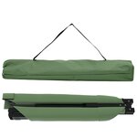 vidaXL Lit de soleil pliant avec sac de transport Jaune Amy 600D Oxford