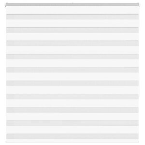 vidaXL Store zèbre blanc 145x150 cm largeur du tissu 140 9cm polyester