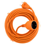Prolongateur 16A HO5VV-F 2x 1 5 2P sans terre Orange 20m - Zenitech