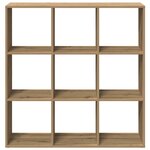 vidaXL Étagère séparatrice de pièce chêne artisanal 102x29x103 5 cm