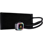 CORSAIR Kit de refroidissement Hydro Series H115i RGB PLATINUM - Radiateur 280mm - Éclairage RGB (CW-9060038-WW)