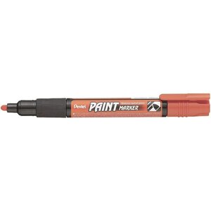 Marqueur permanent paint marker mmp20 pointe ronde moyenne orange pentel