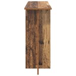 vidaXL Table console Bois ancien 100 x 30 x 75 cm Bois d'ingénierie