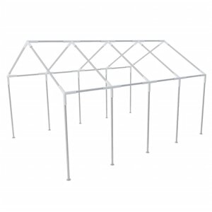 Structure de tente chapiteau pavillon jardin 8 x 4 m
