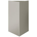 vidaXL Jardinières 2 Pièces triangulaire acier résistant aux intempéries