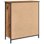 vidaXL Buffet vieux bois 70x30x80 cm bois d'ingénierie
