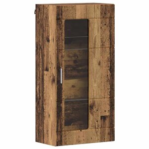 vidaXL Meuble mural Bois ancien 55 x 29 x 100 cm Bois d'ingénierie