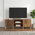 vidaXL Meuble TV Bois ancien 150 x 31 x 50 cm Bois d'ingénierie