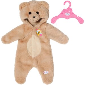 Zapf Creation 836088 - BABY born - Tenue d'ours pour poupée