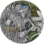 Pièce de monnaie en Argent 2000 Francs g 93.3 (3 oz) Millésime 2024 Slavic Bestiary UTOPIEC