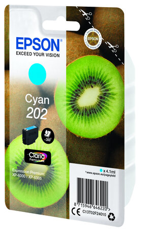 Epson 202 cyan ink cartridge sec 202 cyan ink cartridge sec