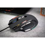 THE G-LAB Souris Gaming RGB - 4800 DPI - Programmable - Noir